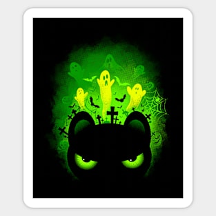 Spooky eyes Sticker